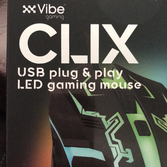 NWOT! Vibe CLIX gaming mouse! - Picture 2 of 4